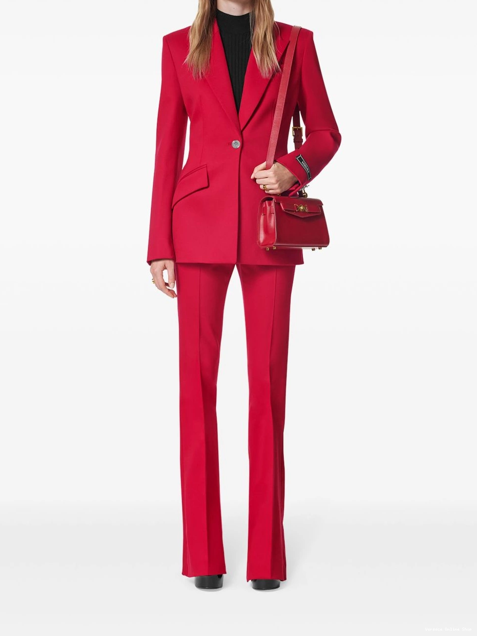 Affordable DV Women Versace grain-de-poudre blazer 0714